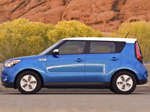 2016 Kia Soul EV medium blue